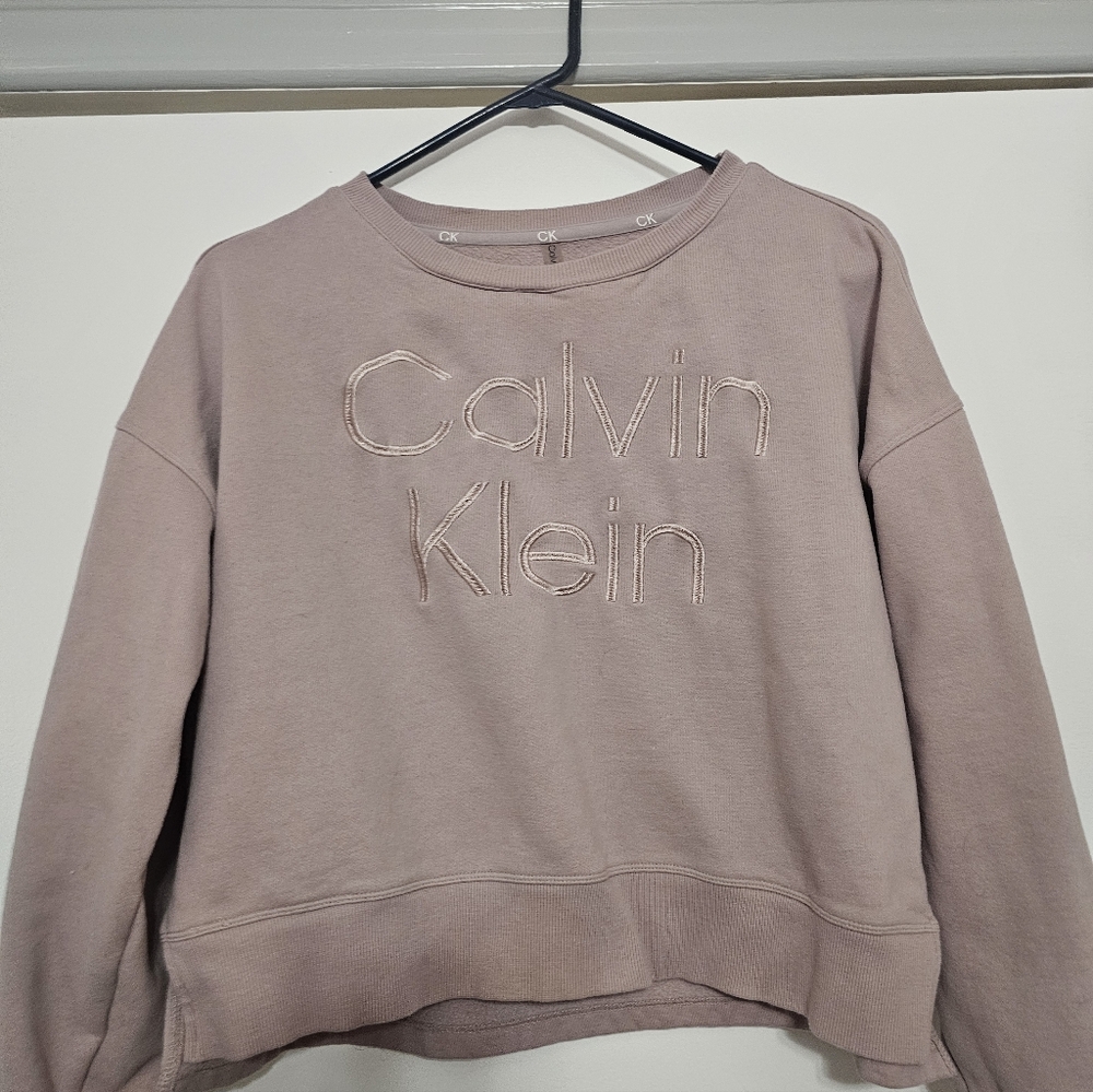 Calvin Klein Mauve Sweatshirt L